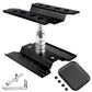 RC Car Work Stand Aluminum Repair Workstation 360 Degree Rotation Lift Lower w/Screw Tray Tools for 1/10 1/12 1/16 Scale Traxxas