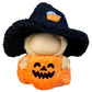 Doll Outfit Clothes Set for 17cm Dolls  enhanced Fashion Halloween Pumpkin Witch Hat for Dolls Accessories (NO Doll) (Halloween Pumpkin)
