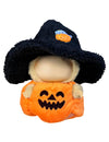 Doll Outfit Clothes Set for 17cm Dolls  enhanced Fashion Halloween Pumpkin Witch Hat for Dolls Accessories (NO Doll) (Halloween Pumpkin)