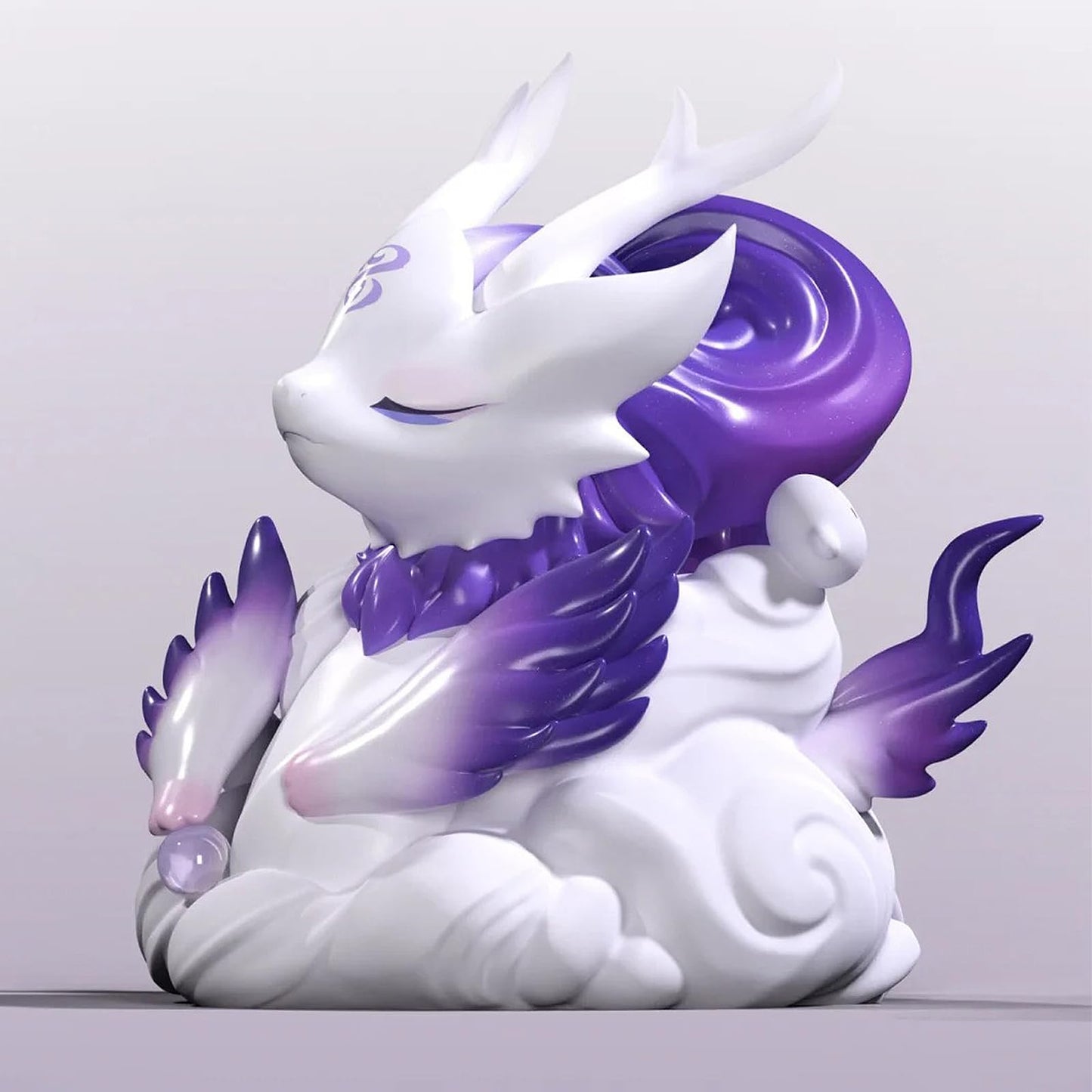 Mythical Beasts Administration Together with Loong Series 8PCs (Set of 8 No Repeat) Blind Box Figures, Random Design Cute Figure