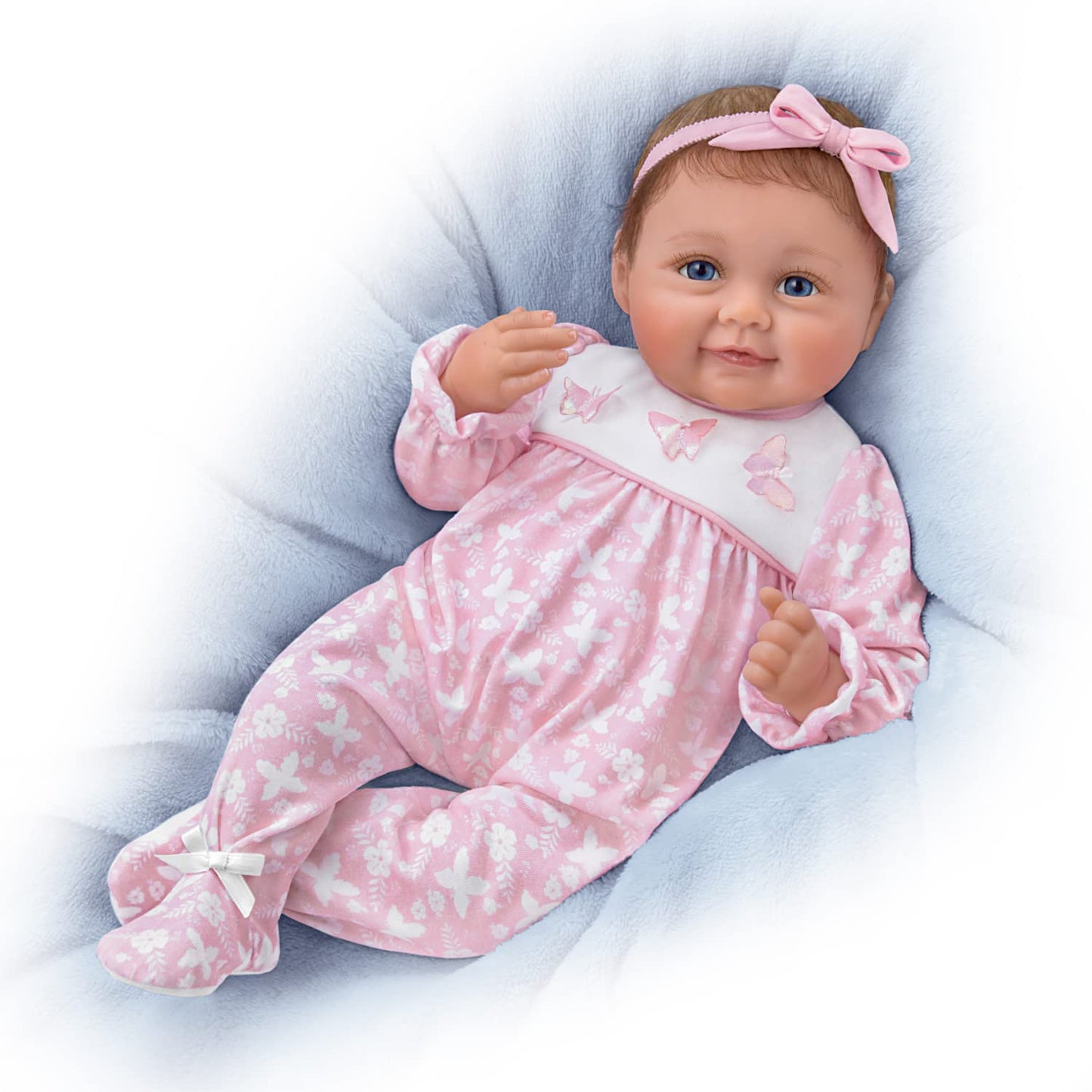 The Ashton-Drake Galleries Hold Me Hailey Interactive Baby Doll By Ping Lau, So Truly Real Lifelike Doll With Realtouch Vinyl Sk