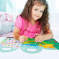 6 Sets Portable Jelly Quiet Busy Sticker Book, Vehicle & Animal & Ocean & Dinosaur & Insect & Space Reusable Sticker Books For Kids, Toddler Sticker Activity Book Preschool Learning Activities