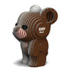 Eugy Bear 3D Puzzle, 26 Piece Eco-Friendly Educational Toy Puzzles For Boys, Girls & Kids Ages 6+