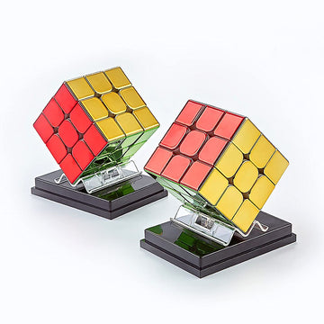 Liangcuber Cyclone Boys 3X3 Magnetic Speed Cube Stickerless Mirror Reflective Cube 3X3X3 Shiny Cube Puzzle (56Mm/1Pcs)