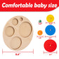 Montessori Toys For 3+ Years Old-Shape Puzzle Board,Wooden Peg Circle Puzzle,Jumbo Knob Puzzles For Baby Games Shape Sorter First Baby Puzzle For Toddler Gift For Boys Girls(Multiple Circle Puzzles)