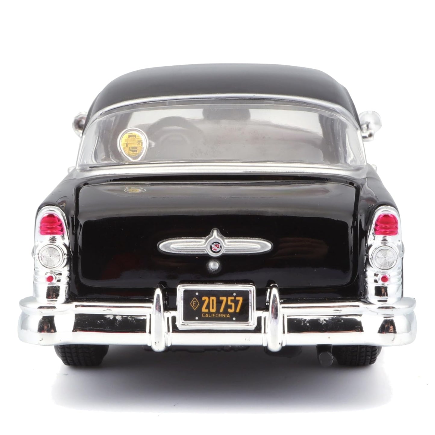 1955 Buick Century Police Car Black and White 1/26 Diecast Model Car by Maisto