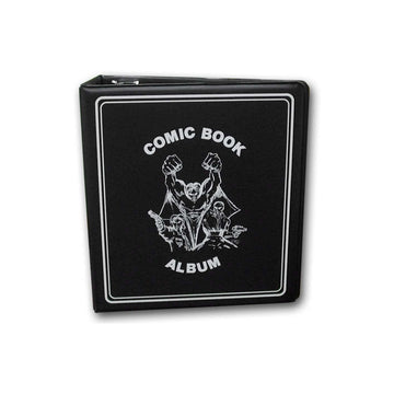 Bcw 3 Inch D Ring Comic Book Collecting Album (Single) Binder - Black
