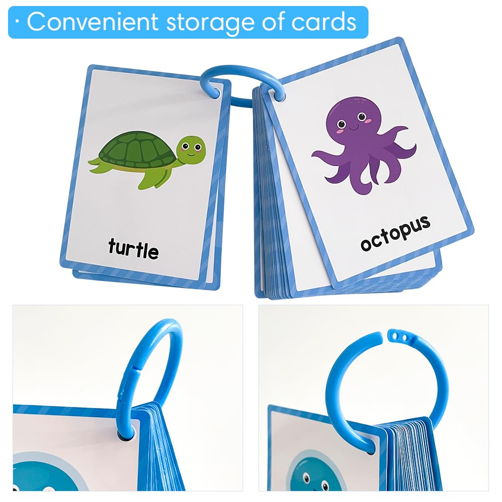Lachilly Animals Learning Flashcards, High Frequency Words, Beginning Reading, Kindergarten To 1St Grade, Esl Teaching Materials