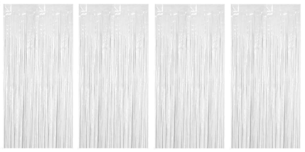 Hardatar Party Products Foil Metallic Tinsel Fringe Big Size Curtains For Birthday, Anniversaries, Graduation, Retirement, Baby 