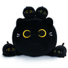 5 Pcs Black Cat Plush Toys- Black Cat Plush Stuffed Animal Family, Cute Black Cat Mommy Cat With 4 Baby Kittens Cat Plushies For Kids, Kawaii Cat Plush Toy Birthday Gifts For Kids Boys Girls