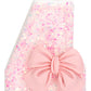 ElekFX Birthday Candle for Cake, 4 Candle - Pink Glitter with Bowknot, 2.76 inch Happy Birthday Candle, Cake Topper Decoration f