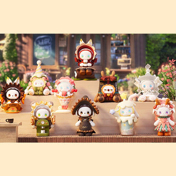 Aven Rabbit Emma Coffee Shopseries Blind Box Action Figures Mystery Box Cute Random Toys Birthday Gifts Christmas Collectible To