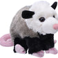 Wild Republic Opossum Cuddlekins Mini Plush Toy, 8 inches, Made from Recycled Bottles, Soft Stuffed Animal for Kids