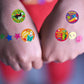 Reading Reward Stickers For Teachers,500 Stickers For Kids In 8 Designs,1 Inch School Stickers Pack,Motivational Incentive Stick