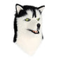 HAOAN Furry Dog Mask Animal Full Head Wolf Realistic Masks for Halloween Carnival Fancy Dress Party Cosplay Costume Women Men