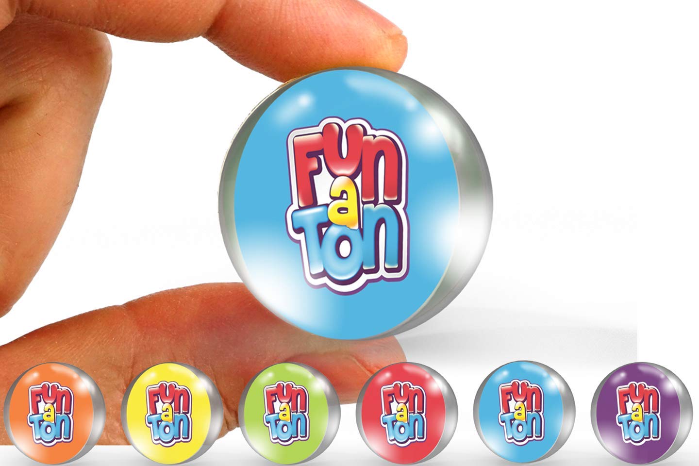 JA-RU Bloonies Plastic Bubbles Toys - 24 Pack (192 Tubes) - Retro Fidget Balloons - Ethylene Vinyl Acetate - Party Favors & Supplies