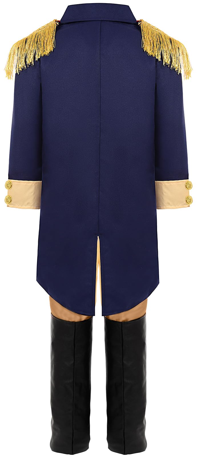 Sizgaroot George Washington Costume For Boys Kids Colonial Alexander Hamilton Costume (12-14 Years)
