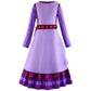 Vermeyen Wish Asha Costume Dress For Girl,Princess Costume Kids Dress Halloween Christmas Costume Cosplay Party Outfit 140
