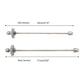 Gdool 1:10 9125 Rc Trucks Car Upgraded Original Parts Aluminum Main Drive Shaft 25-Zj05 Lg-Zj05 For High Speed 1:10 9125 Rc Truc