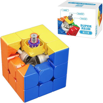 Moyu Super RS3M Magnetic Speed Cube: Stickerless, Adjustable Elasticity, Budget 3x3 Cube