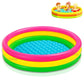 Toy Imagine 5Ft Swimming Pool For Kids | Inflatable Sunset Glow Round Colourful Ring Baby Pool Portable Baby Bath Tub For 2-3 Ki