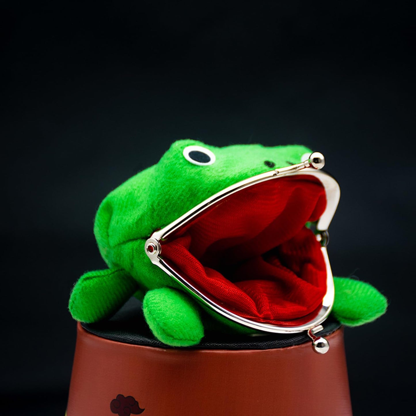 Costoyfun Cute Anime Cosplay Frog Coin Purse Funny Small Money Pouch Plush Toys Gifts