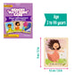 Menique Shine Memory Matching Game - 80 Cards (40 Pairs) with Positive Affirmations for Brave Girls - Motivational & Mindful Mat