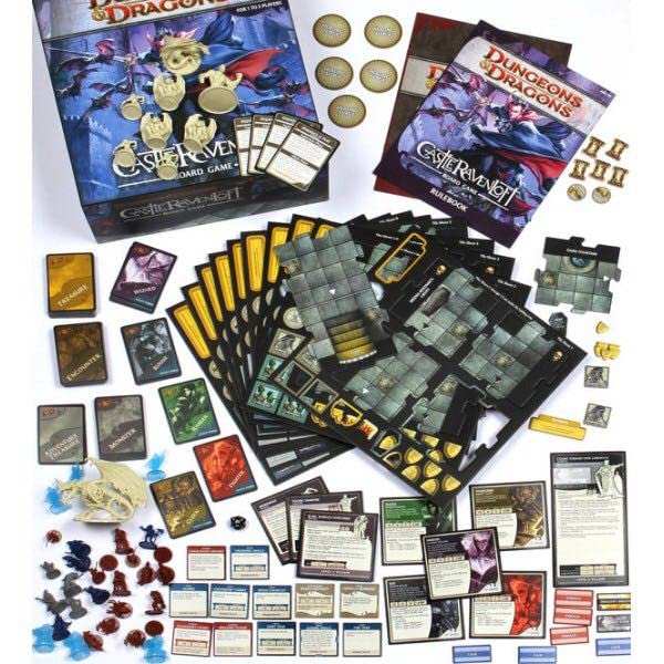 Wizards of the Coast Dungeons and Dragons: Castle Ravenloft Board Game - Multi-colored, Model 207790000WOC
