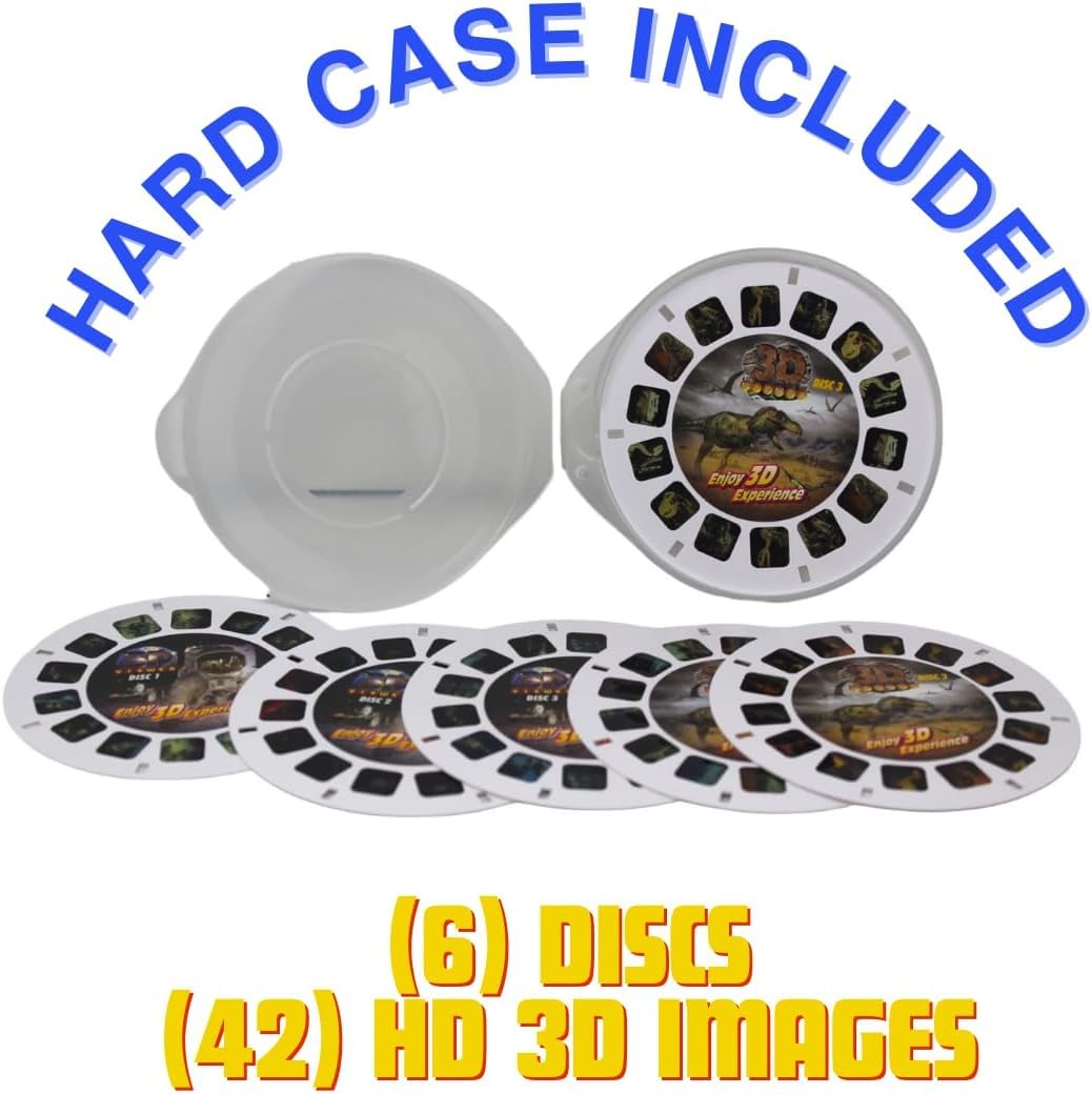 Warm Fuzzy Toys Forest And Snake Reels For Viewfinder - Viewfinder Reels For Kids & Adults, Classic Toys, 3D Reel, Retro Toys, C