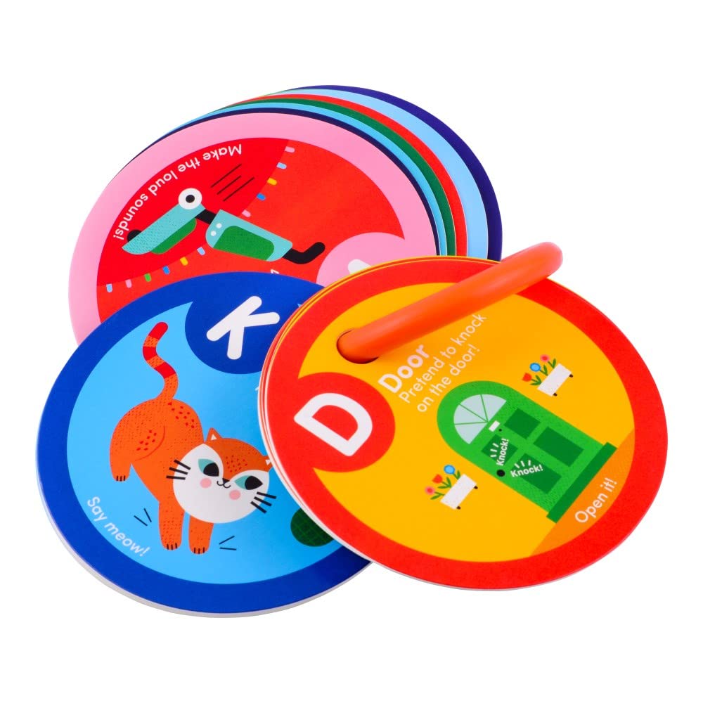 Mollybee Kids Toddler Action Cards The Play And Learn Alphabet - A Learning Letters Toddler Activity Game, Ages 2+,