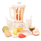 New Classic Toys Wooden Smoothie Set - Pretend Play Toy For Kids Cooking Simulation Educational Toys And Color Perception Toy Fo