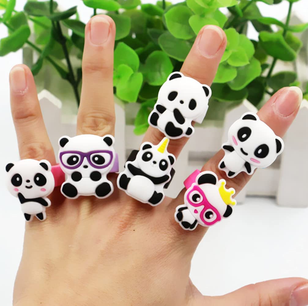 108Pcs Panda Party Supplies Favors Panda Keychains Rings Bracelets Headbands Goodie Bags Stickers Toys Prizes Gift Carnivals For Kids Girls Panda Birthday Party Favor Supplies Goodie Bag Fillers