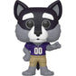 H?A?R?R?Y The Husk?Y [Uw]: Fun?Ko P?O?P?! College Vinyl Figure Bundle With 1 Compatible 'Toysdiva' Graphic Protector (003-43280