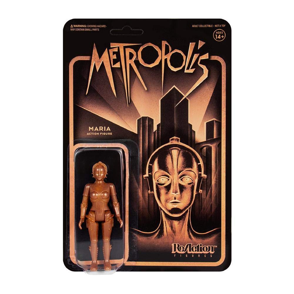 SUPER7 Metropolis Gold Maria Reaction Figure 3.75