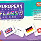 Krazy Learning European Countries Flags Flash Cards For Kids | Easy & Fun Way Of Learning 3 Months To 6 Years I 46 Real Image Fl