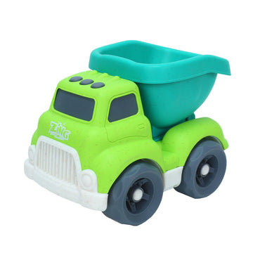 Zing Plantastic City Vehicles - Single Pack (Medium Size) - Dump Truck - Made from 40% Wheat Straw Material - Pretend Play Toy f