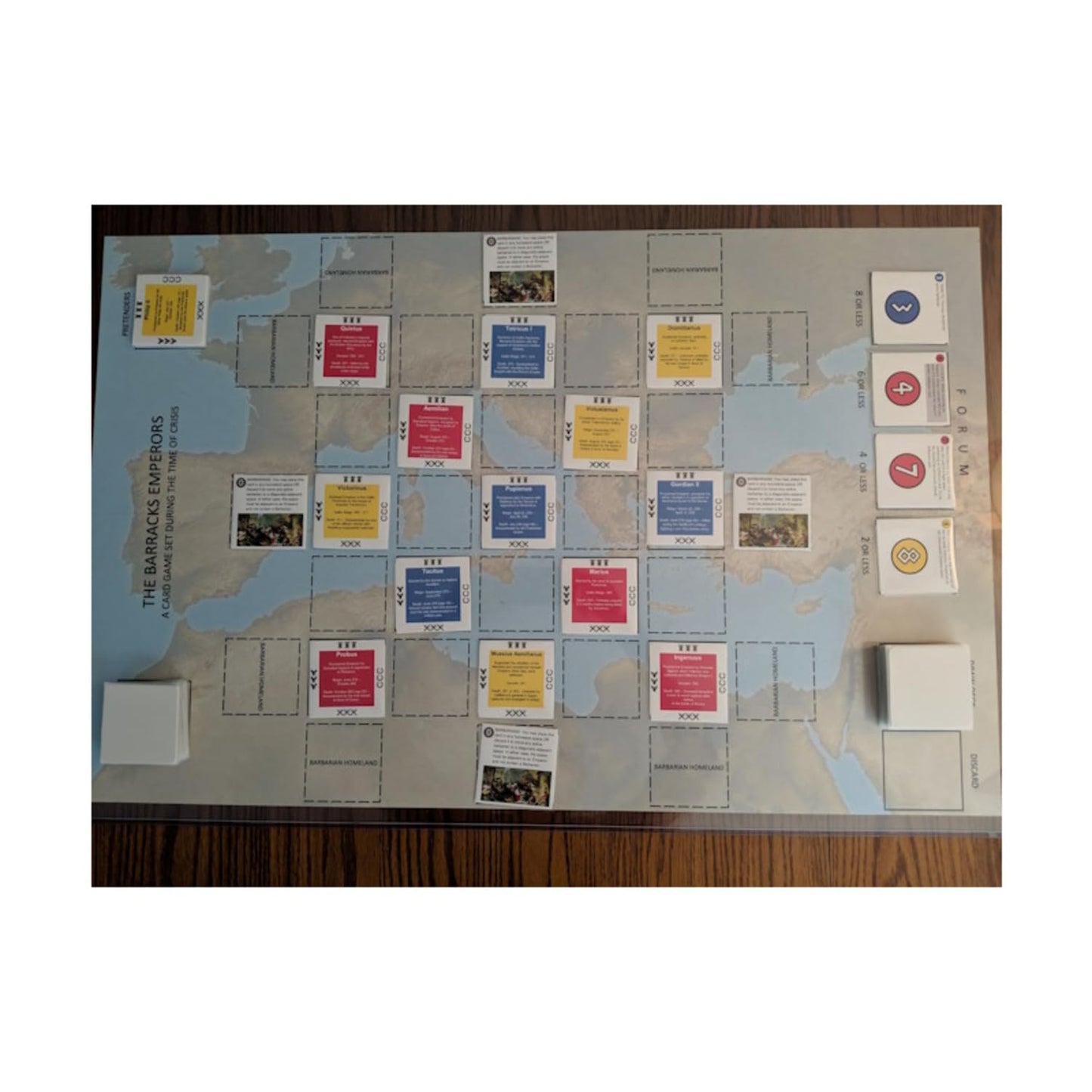 Gmt Games: The Barracks Emperors: A Card Game Set During The Time Of Crisis