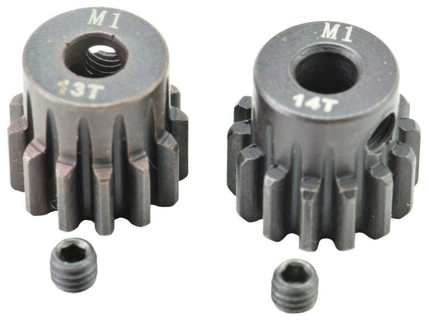 Apex Rc Products 11-20T Mod 1 M1 5Mm 1/8 Scale Pinion Gear Set (13 & 14)