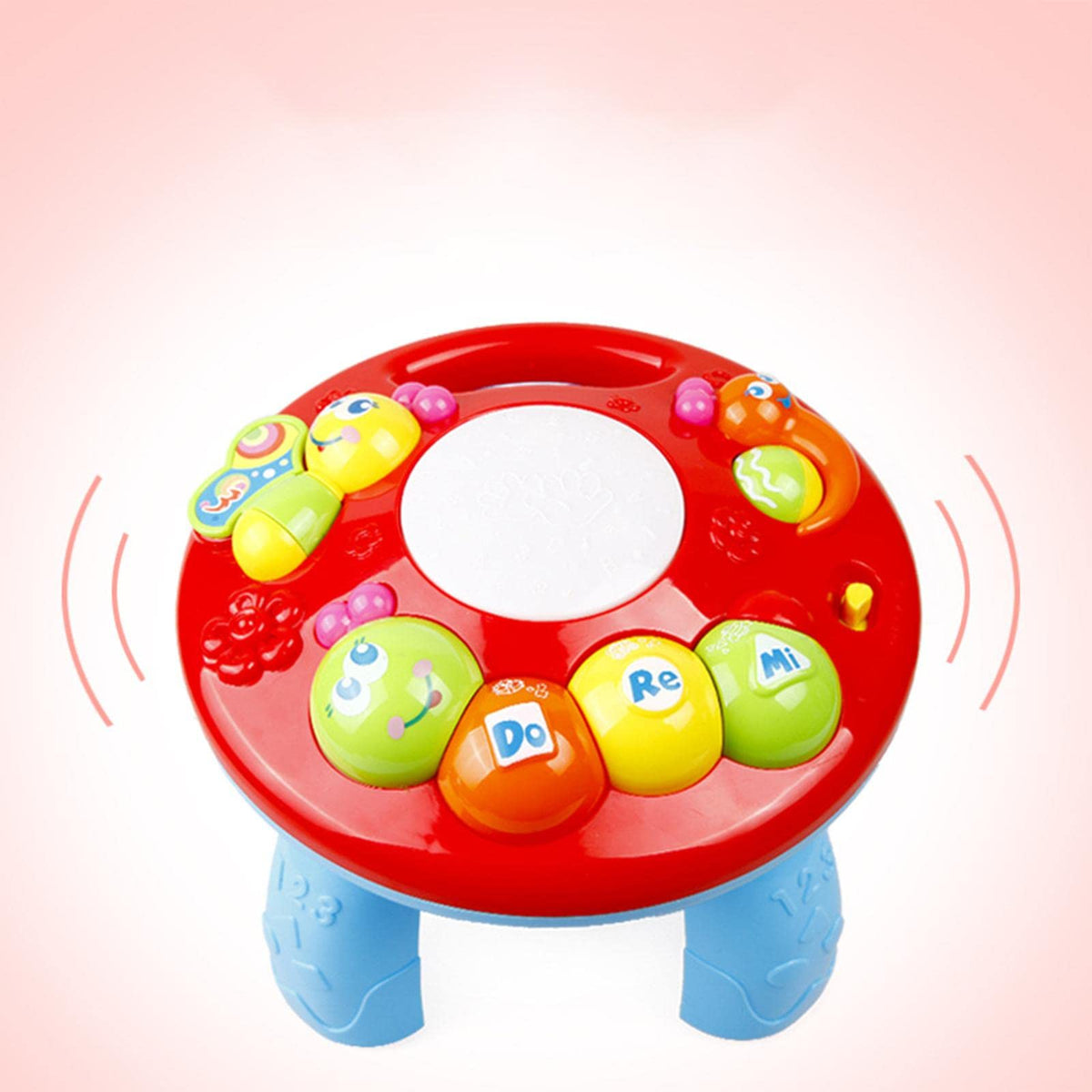 Trendivibe Musical Learning Table Music Activity Center Music Light Toys For Toddler| Baby Learning Toy | Infant Activity Toy | 