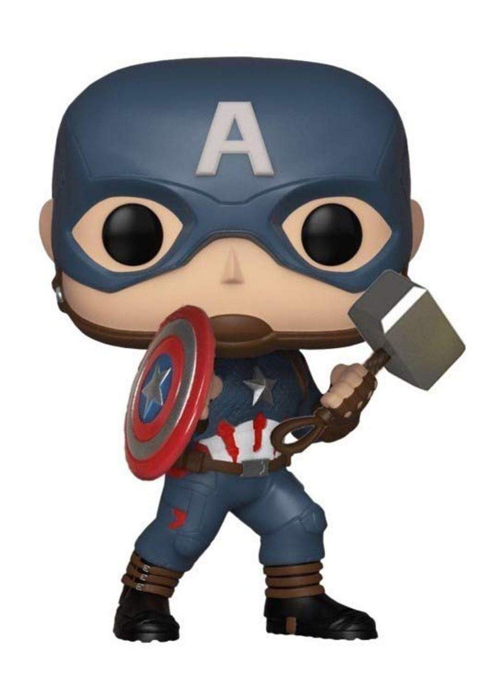 POP Funko Marvel Collector Corps Captain America Figure, Vinyl, Multicolor, Model 0889698385893