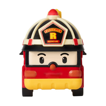 Robocar Poli Toys, ROY DIE-CAST Metal Toy Cars, Fire Truck Toys,Toddler Cartoon Emergency Vehicle Playset, Rescue Vehicles Toys
