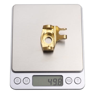 Heavy Duty Brass Front Steering Knuckles Carrier Weights for 1:10 Axial SCX10 II 90046 RC Crawler Car Upgrades