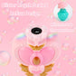 2 Pack Bubble Wand For Kids, Princess Heart Bubble Machine Blower Maker Wands Easter Basket Stuffers Outdoor Toys Gifts For 1 2