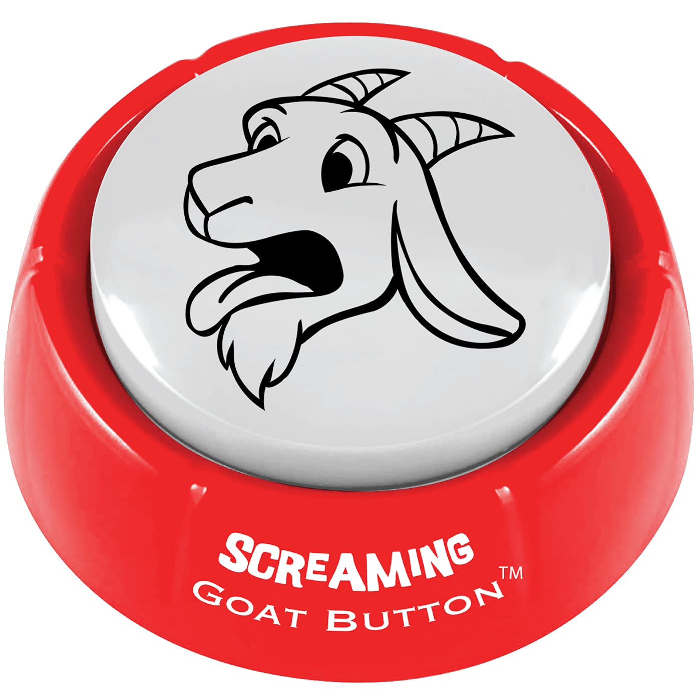 Screaming Goat Button | The Original Goat Scream | Screaming Goat Desk Toy Talking Button With A Funny Goat Scream | Gag Gifts For Men And Women