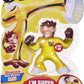 Heroes of Goo Jit Zu Stretchy Monkey Action Figure - Yellow and Brown, Model 41026
