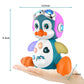 Crawling Penguin Baby Musical Toys, Baby Tummy Time Toys For Infant 0-3 0-6 6-12 12-18 Months Music Learning Crawl Interactive D