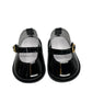 18'' American Doll Shoes- Mary Jane Matte Black, Red, White, Pink, Shiny Black Shoe (18'' Doll, Shiny Black-NEW)
