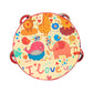 Excluzo Children Clapping Tambourine Musical Toy Toddler Instruments Brain Toy Percussion Instrument Toy Hand Drum Wood Foot Tam