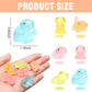 24 Pieces Mini Lizard Decors Luminous Mini Resin Animals Tiny Animals For Dollhouse Fairy Garden Micro Landscape Cake Topper Dec