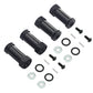 Vgoohobby Aluminum 12mm Wheel Hex Hub Adapters 25mm/30mm Extension Longer Combiner Compatible with Traxxas Slash 4x4 HQ 727 1/10